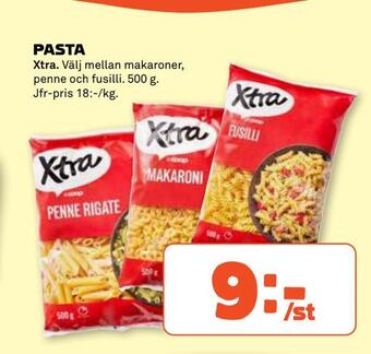 Stora Coop Pasta erbjuda