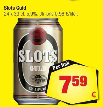 Calle Slots guld erbjuda