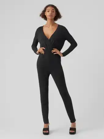 Vero Moda Hög midja normala ärmar jumpsuit erbjuda
