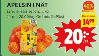 Apelsin i Nät