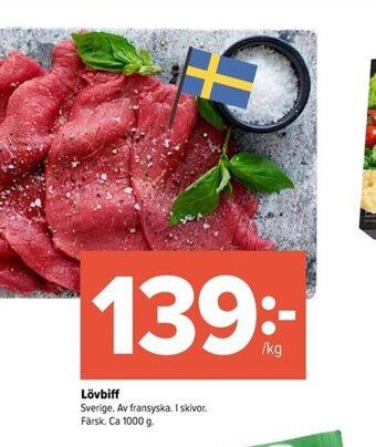 Lövbiff
