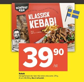 Coop Extra Kebab erbjuda