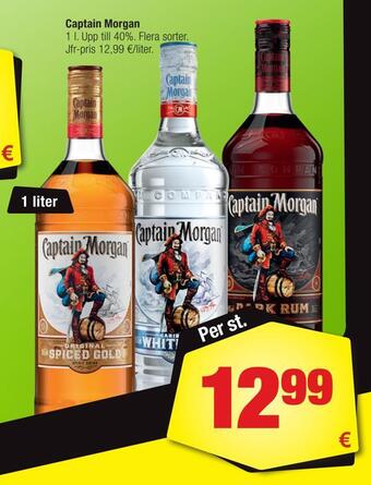 Calle Captain morgan erbjuda