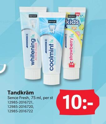 DollarStore Tandkräm erbjuda