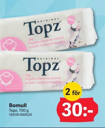 DollarStore Bomull erbjuda