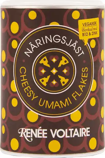 Renée voltaire näringsjäst cheesy umami flakes 60 g