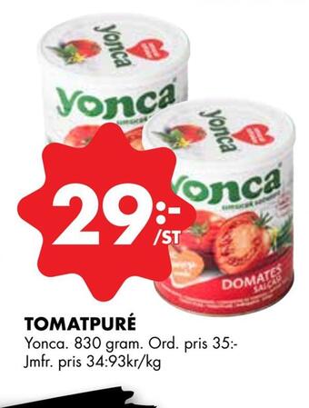 ÖoB Tomatpuré erbjuda