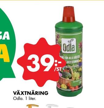 ÖoB Växtnäring erbjuda