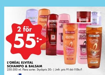 ÖoB Elvital balsam erbjuda