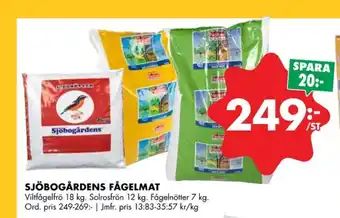 ÖoB Sjöbogården jordnötter erbjuda