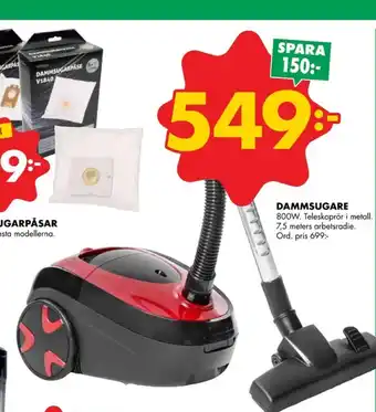ÖoB Twinner dammsugare erbjuda