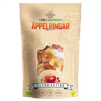 Clean eating äppelringar med kanel 50 g