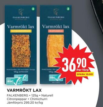 Willys Varmrökt lax erbjuda