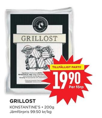 Willys Grillost erbjuda