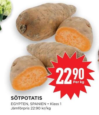Willys Sötpotatis erbjuda