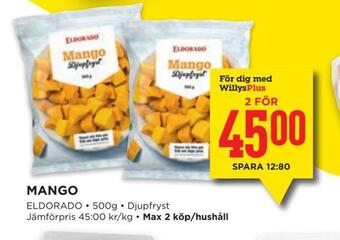 Willys Mango erbjuda