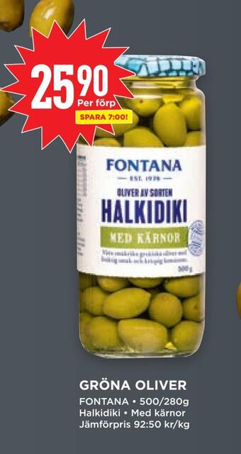 Willys Gröna oliver erbjuda