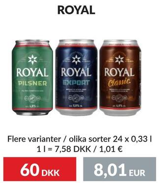 Nielsen Discount Royal erbjuda
