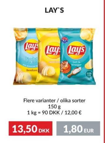Nielsen Discount Lays chips erbjuda