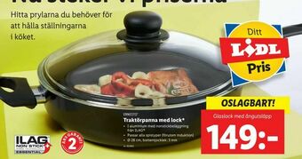 Lidl Traktörpanna med lock erbjuda