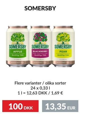 Nielsen Discount Somersby erbjuda