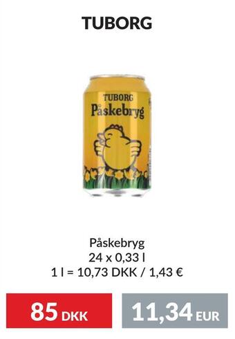 Nielsen Discount Tuborg erbjuda