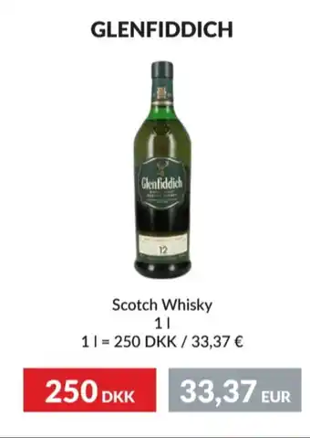Nielsen Discount Glenfiddich whisky erbjuda