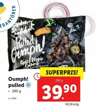 Lidl Oumph! pulled erbjuda