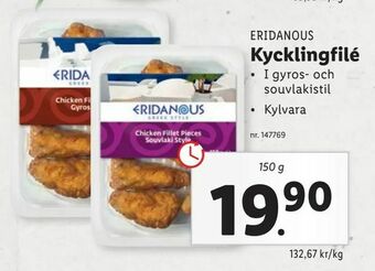 Lidl Kycklingfilé erbjuda