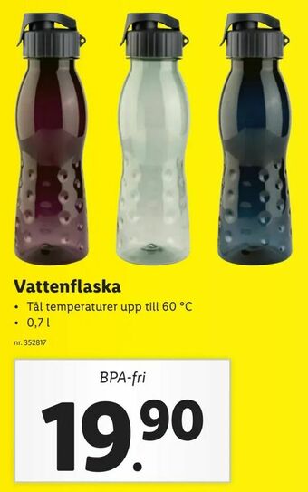 Lidl Vattenflaska erbjuda