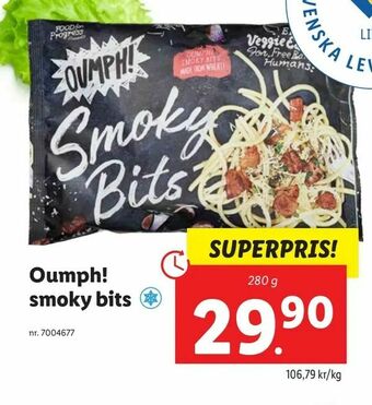 Lidl Oumph! smoky bits erbjuda