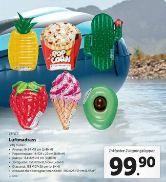 Lidl Luftmadrass erbjuda