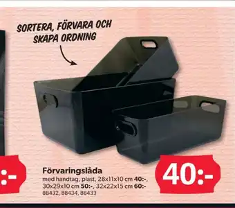 DollarStore Oosh förvaringslådor erbjuda