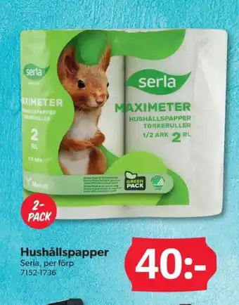 Miljövalg hushållspapper