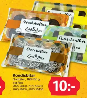 DollarStore Godbiten kakor erbjuda