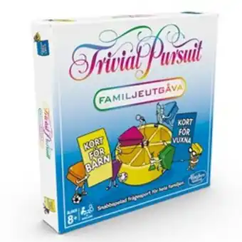 Lekmer Hasbro trivial pursuit family (se) brädspel erbjuda