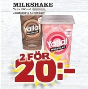 Matvärlden Tensta Milkshake erbjuda