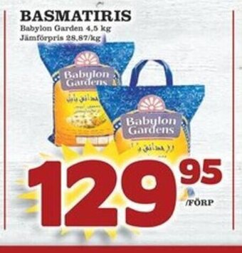 Matvärlden Tensta Basmatiris erbjuda