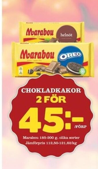 Matvärlden Tensta Chokladkakor erbjuda