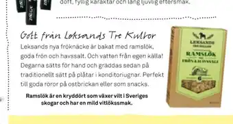 Coop Mersmak Leksands knäcke imageannons erbjuda