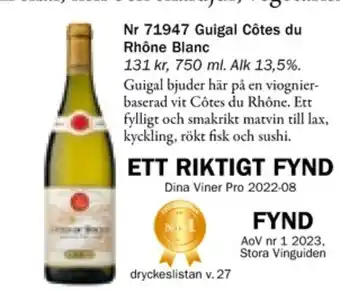 Coop Mersmak Lindahls vit vin erbjuda