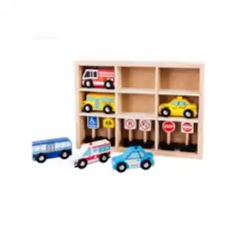 Lekia Nap, 6 st bilar med tillbehör erbjuda