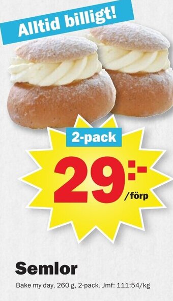 Pekås Semlor erbjuda