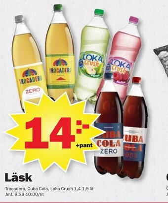 Pekås Läsk erbjuda