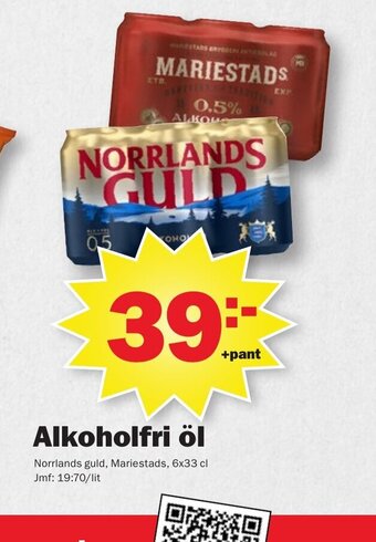 Pekås Alkoholfri öl erbjuda