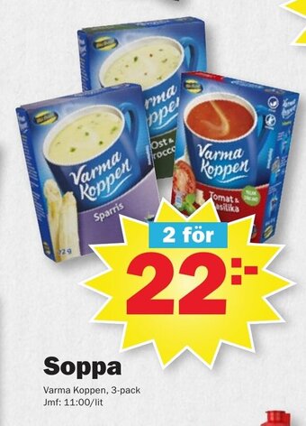 Pekås Soppa erbjuda