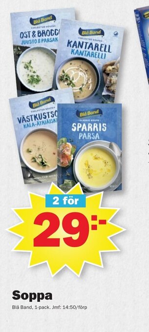 Pekås Soppa erbjuda