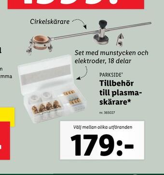 Lidl Tillbehör till plasmaskärare erbjuda