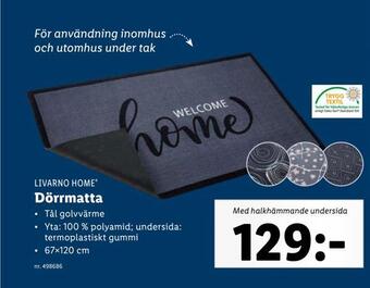 Lidl Dörrmatta erbjuda