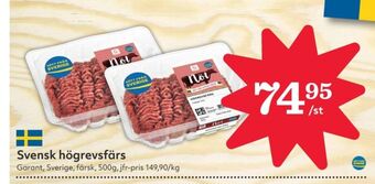 Hemköp Garant nötfärs erbjuda
